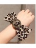 Leopard Print Hair Scrunchies